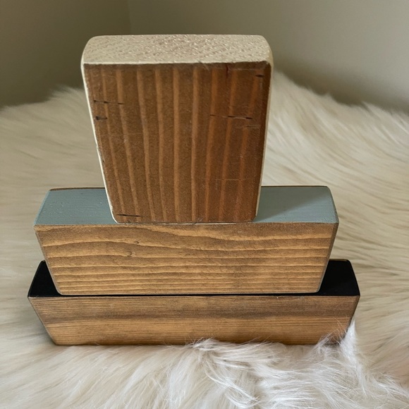 Yo-Ho-Ho A Pirates Life For Me Wooden Blocks - Picture 4 of 6